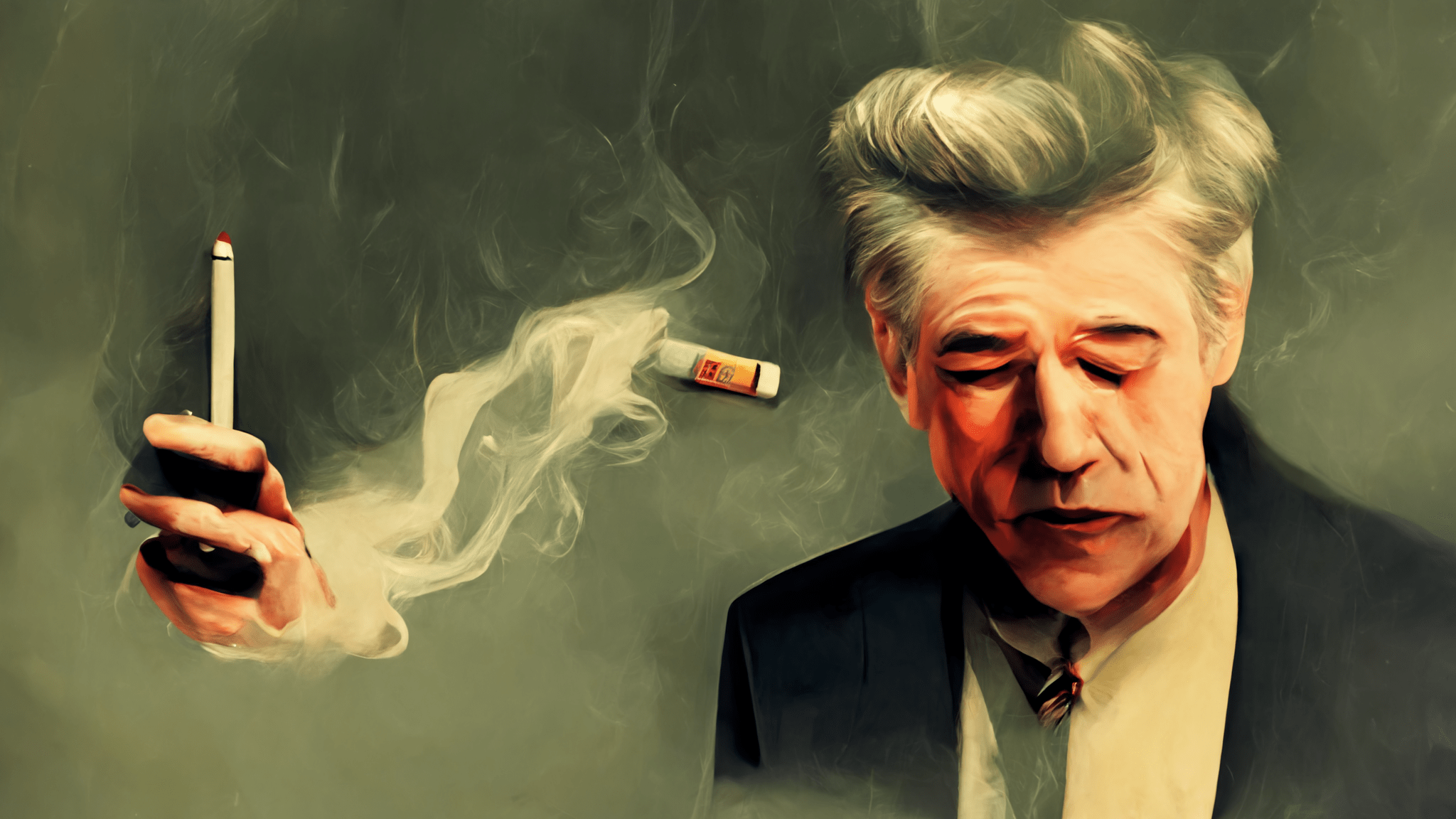 Postmoderní obraz Davida Lynche od Maxe Kavalíra